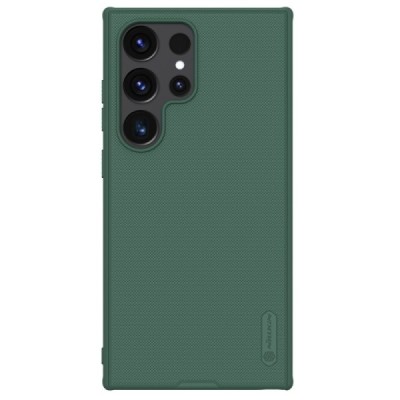 Samsung Galaxy S24 Ultra (SM-S928) „Nillkin“ Frosted Shield Pro зеленый чехол | Vacins.lv