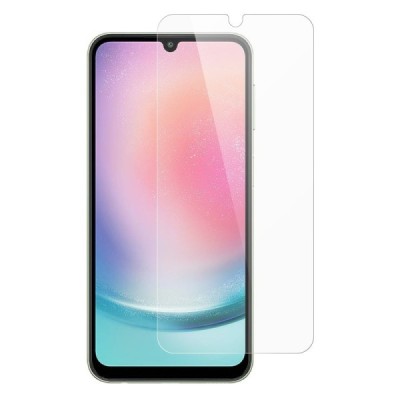 Samsung Galaxy A25 (SM-A256) dzidrs ekrāna aizsargstikls (Tempered Glass) | Vacins.lv