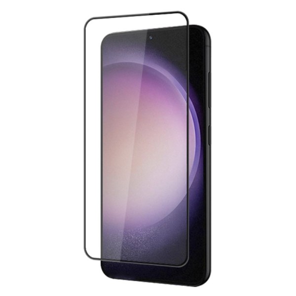 „Mocolo“ Tempered Glass ekrāna aizsargstikls 2.5D - melns (Galaxy S24 / S25)