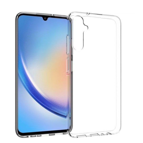 Твердый силиконовый чехол (TPU) - прозрачный (Galaxy A05s)