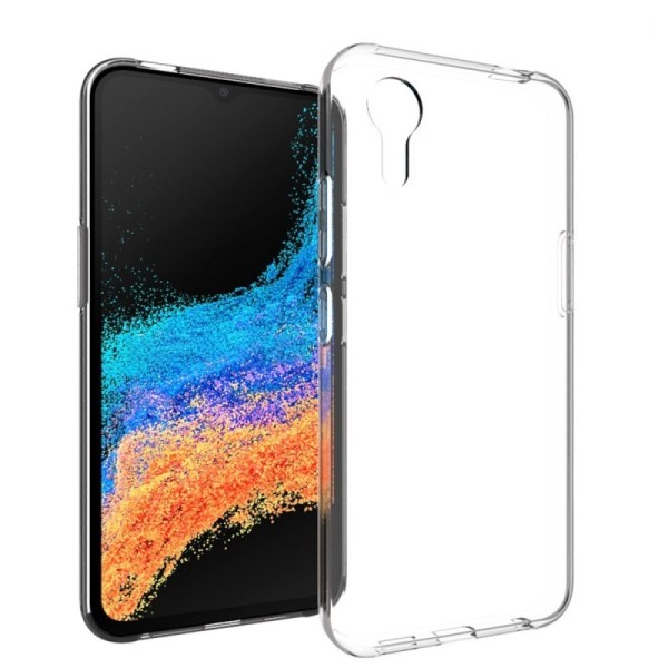 Твердый силиконовый чехол (TPU) - прозрачный (Galaxy Xcover 7)