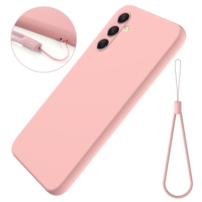 Samsung Galaxy A25 (SM-A256) Shell (TPU) твердый силиконовый чехол - розовый | Vacins.lv