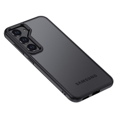 Samsung Galaxy S24 (SM-S921) „Armor“ dzidrs apmales melnā krāsā apvalks | Vacins.lv
