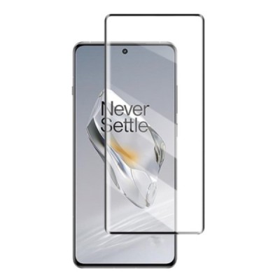 OnePlus 12 „Mocolo“ 9H 3D Tempered Glass усиленная защита, черное защитное стекло с полным покрытием 3D | Vacins.lv