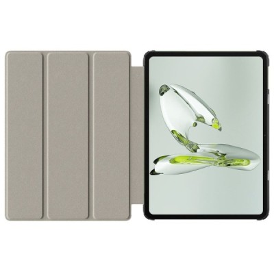 OnePlus Pad Go (Oppo Pad Air 2) золотой кожаный чехол-книжка (складной) | Vacins.lv