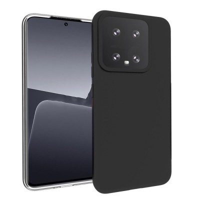 Твердый силиконовый чехол (TPU) для Xiaomi 14,чёрного цвета | Vacins.lv