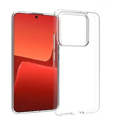 Твердый силиконовый чехол (TPU) для Xiaomi 14 Pro, прозрачный | Vacins.lv