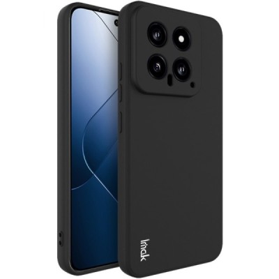 Твердый силиконовый чехол "Imak" (TPU) для Xiaomi 14, черного цвета | Vacins.lv