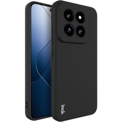 Твердый силиконовый чехол "Imak" (TPU) для Xiaomi 14 Pro, черного цвета | Vacins.lv