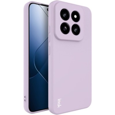 Твердый силиконовый чехол (TPU) "Imak" для Xiaomi 14 Pro, фиолетовый | Vacins.lv