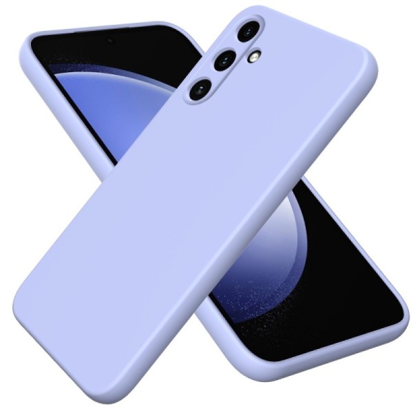 Твердый силиконовый чехол (TPU) „Shell“ - фиолетовый (Galaxy A55)