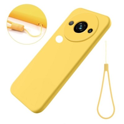 Xiaomi Redmi A3 (Poco C61) Shell (TPU) твердый силиконовый чехол - жёлтый | Vacins.lv