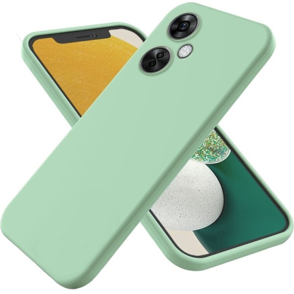 Твердый силиконовый чехол (TPU) „Shell“ - зелёный (OnePlus Nord CE 3 Lite 5G)