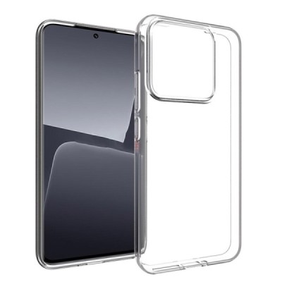 Твердый силиконовый чехол (TPU) для Xiaomi 14, прозрачный | Vacins.lv