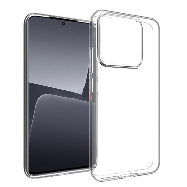 Твердый силиконовый чехол (TPU) - прозрачный (Xiaomi 14)