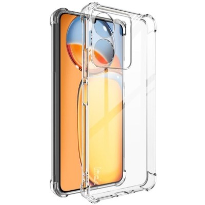 Xiaomi Redmi 13C (Poco C65) Imak pastiprinātas aizsardzības cieta silikona (TPU) dzidrs vāciņš | Vacins.lv