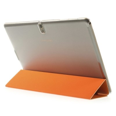 Samsung Galaxy Tab S 10.5 plāns atvēramais oranžs futrālis / Vacins.lv