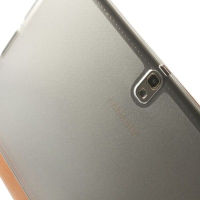 Samsung Galaxy Tab S 10.5 plāns atvēramais oranžs futrālis / Vacins.lv