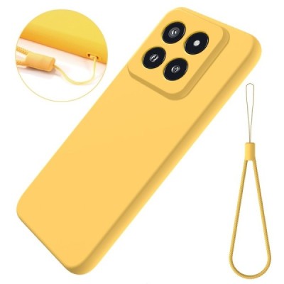 Xiaomi 14 Pro Shell (TPU) твердый силиконовый чехол - жёлтый | Vacins.lv