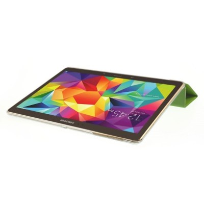 Samsung Galaxy Tab S 10.5 plāns atvēramais zaļš futrālis / Vacins.lv