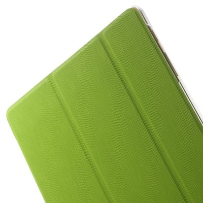 Samsung Galaxy Tab S 10.5 plāns atvēramais zaļš futrālis / Vacins.lv
