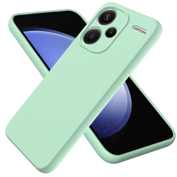 „Shell“ cieta silikona (TPU) apvalks - zaļš (Redmi Note 13 Pro+ 5G)
