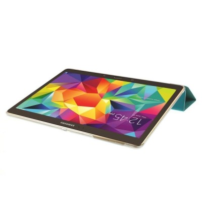 Samsung Galaxy Tab S 10.5 plāns atvēramais piparmētru futrālis / Vacins.lv