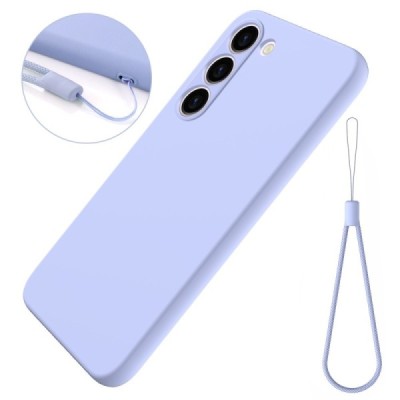 Samsung Galaxy S23 (SM-S911) Shell (TPU) твердый силиконовый чехол - фиолетовый | Vacins.lv