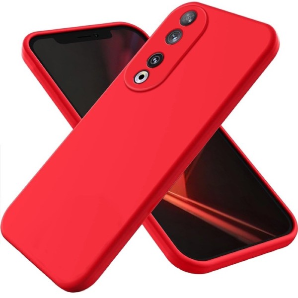 Твердый силиконовый чехол (TPU) „Shell“ - красный (Honor 90)
