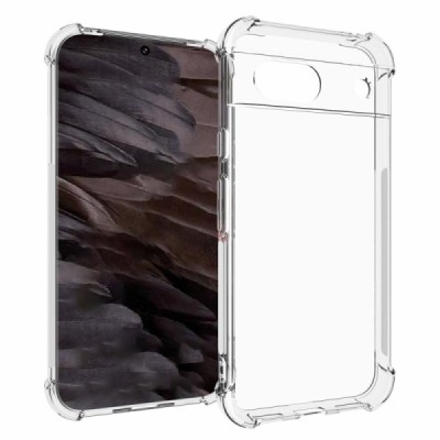 Pastiprinātas aizsardzības dzidrs Google Pixel 8A apvalks | Vacins.lv