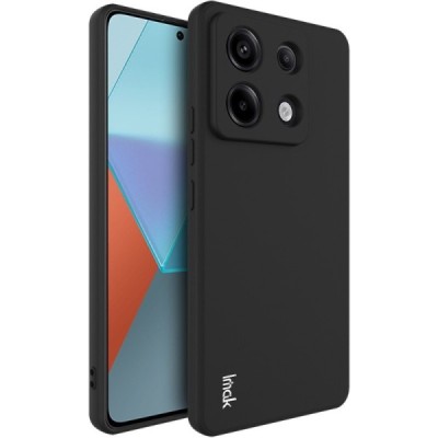 Твердый силиконовый чехол "Imak" (TPU) дляXiaomi Redmi Note 13 Pro 5G (Poco X6 5G), черного цвета | Vacins.lv