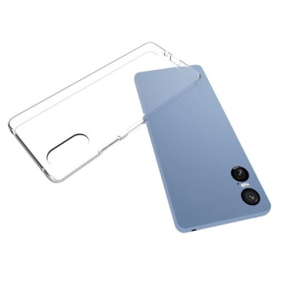 Твердый силиконовый чехол (TPU) для Sony Xperia 10 VI, прозрачный | Vacins.lv