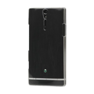 Sony Xperia S plastikinis skaidrus (permatomas) dėklas - nugarėlė / Priedai.lt
