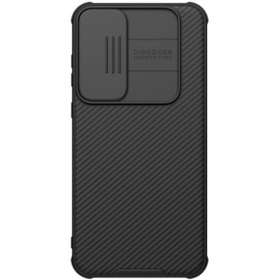 Samsung Galaxy A55 5G (SM-A556) „Nillkin“ CamShield Pro Magnetic melns apvalks | Vacins.lv