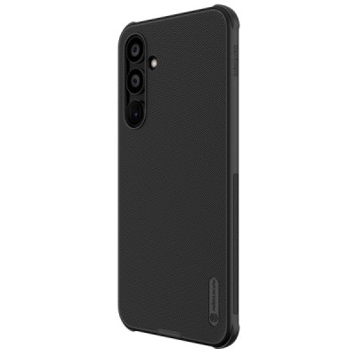 Samsung Galaxy A55 5G (SM-A556) „Nillkin“ Frosted Shield Pro чёрный чехол | Vacins.lv