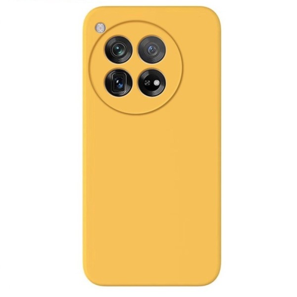 „Shell“ cieta silikona (TPU) apvalks - dzeltens (Oneplus 12R / Ace 3 )