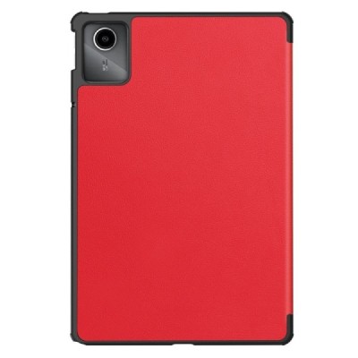 Lenovo Tab M11 (TB330FU) красный кожаный чехол-книжка (складной) | Vacins.lv