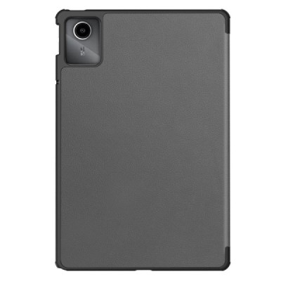 Lenovo Tab M11 (TB330FU) серый кожаный чехол-книжка (складной) | Vacins.lv