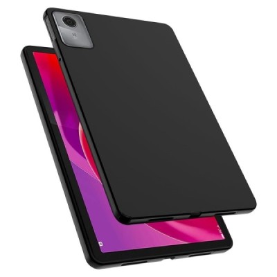Lenovo Tab M11 (TB330FU) твердый силиконовый чёрный чехол из TPU - задняя часть | Vacins.lv