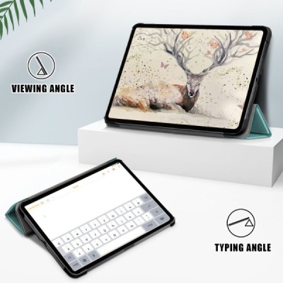 Чехол-книжка - зелёный (iPad Air 11 (2026 / 2025 / 2024) / iPad Air 5 (2022) / iPad Air 4 (2020))