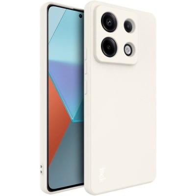 Твердый силиконовый чехол "Imak" (TPU) для Xiaomi Redmi Note 13 Pro 5G (Poco X6 5G), песочный | Vacins.lv