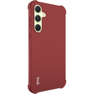 Samsung Galaxy A55 5G (SM-A556) Imak pastiprinātas aizsardzības cieta silikona (TPU) bordo vāciņš | Vacins.lv