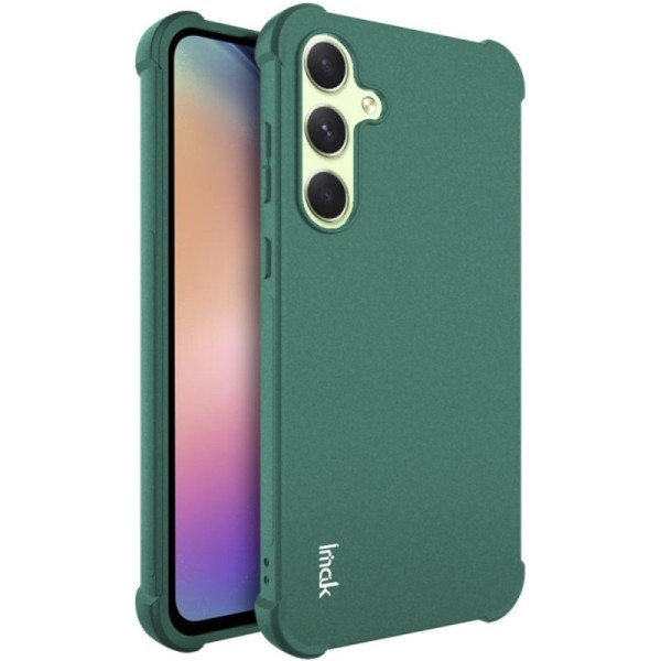 Усиленный твердый силиконовый чехол „Imak“ (TPU) - зелёный (Galaxy A55)