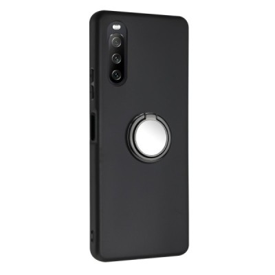 Sony Xperia 10 VI „Kickstand“ (TPU) твордий, черный силиконовый чехол | Vacins.lv