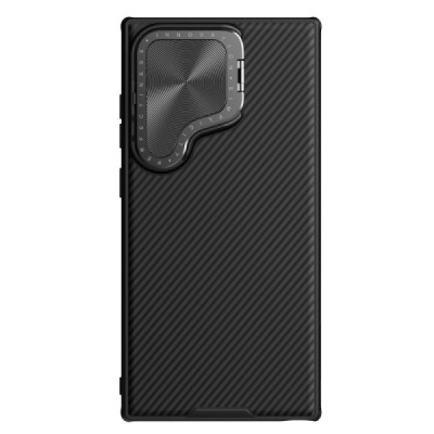 Samsung Galaxy S24 Ultra (SM-S928) „Nillkin“ CamShield Prop чёрный чехол с защитной крышкой для камеры | Vacins.lv
