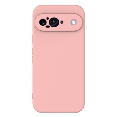 Google Pixel 9 Shell cieta silikona (TPU) apvalks - rozs | vacins.lv
