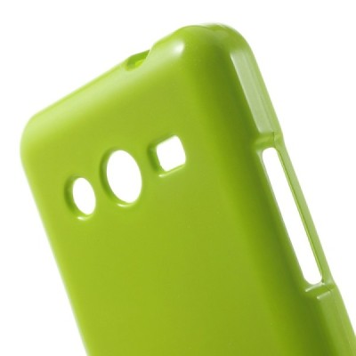 Samsung Galaxy Core 2 G355 Mercury zaļš cieta silikona (TPU) futrālis / Vacins.lv