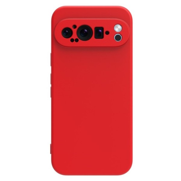 Твердый силиконовый чехол (TPU) „Shell“ - красный (Pixel 9 Pro XL)