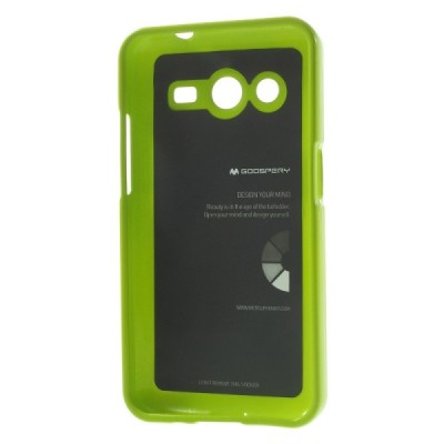 Samsung Galaxy Core 2 G355 Mercury zaļš cieta silikona (TPU) futrālis / Vacins.lv