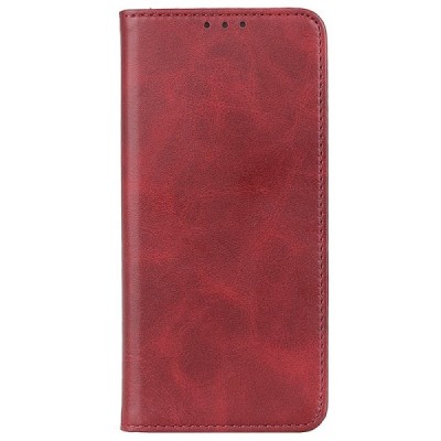 Xiaomi Poco X6 Pro 5G (Redmi K70E) „Split“ красный кожаный чехол-книжка | Vacins.lv